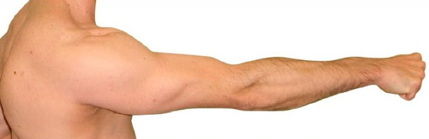Основным симптомом проявления считается болезненность в области плеча
