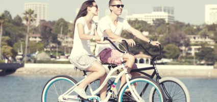 Кататься на велосипеде и приятно и полезно