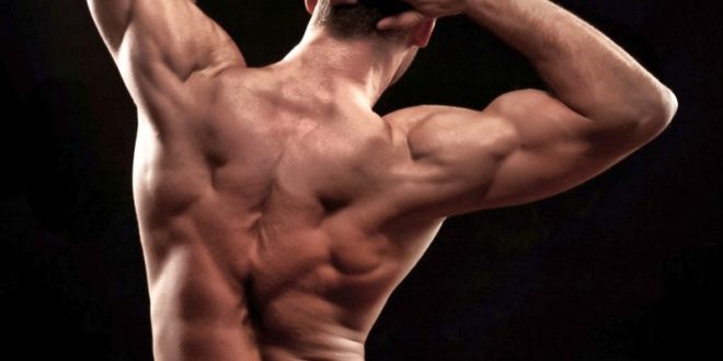 Накачанные мышцы спины - это красиво