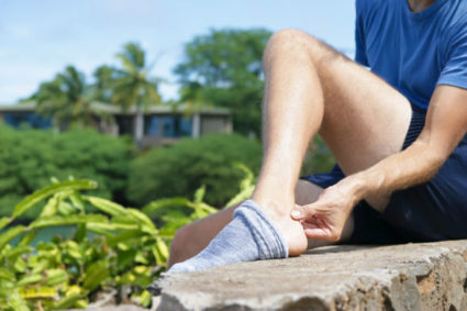 От переутомления может случиться травма ноги