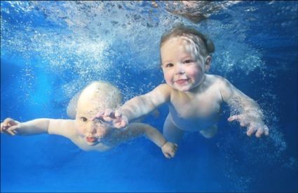 Плавание приносит пользу и для детей